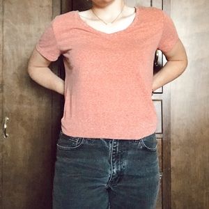 pink light weight t shirt